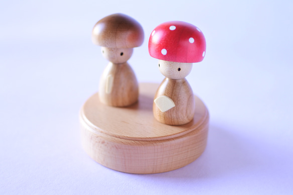 ひな人形　Mushroom 2枚目の画像