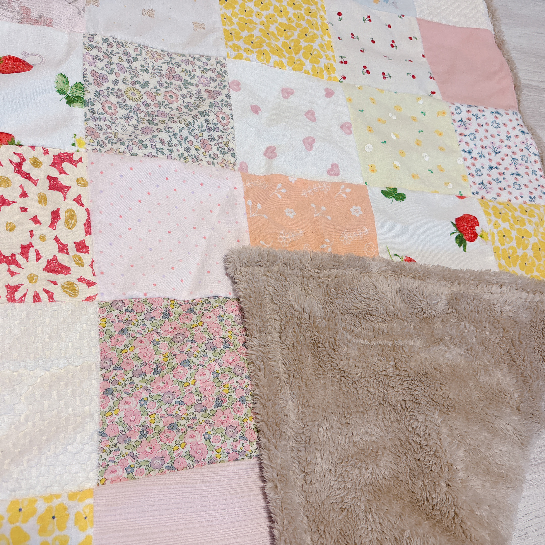 vintage】ベビーキルト USA 専用【1960s ブランケット