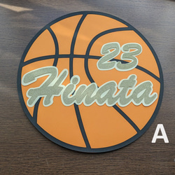 新品　立てて飾れるバスケットボール型立体式色紙　メッセージボール　10枚 684761b10715124448126550c0b2dd