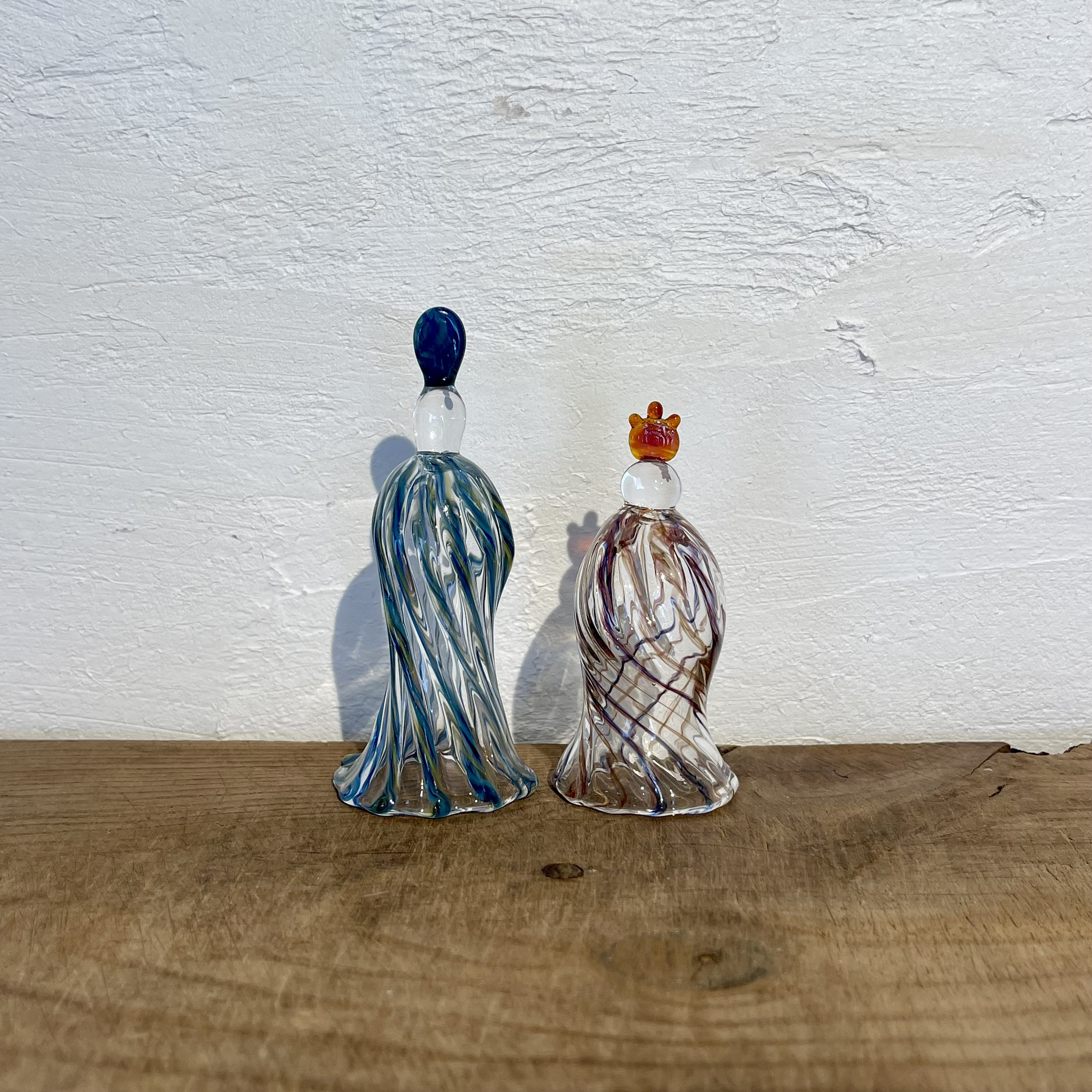 ガラスの雛人形