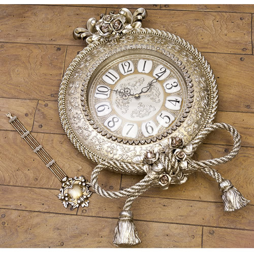 【無音連続秒針付】ビクトリアンパレス ペンデュラムクロック　マリアージュ