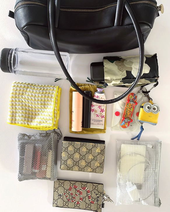 スモールボストン　ブラック　本革製　ボストンバッグ 6枚目の画像