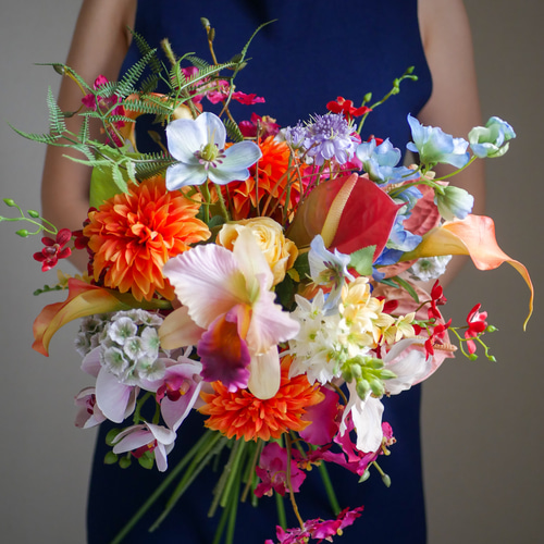 ウェディングブーケ トロピカルブーケ リゾートブーケ アーティ