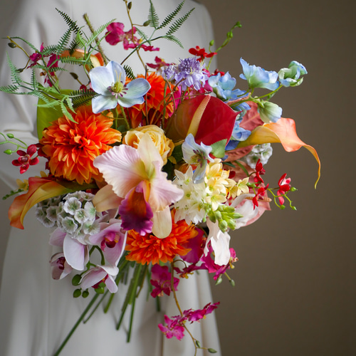 ウェディングブーケ トロピカルブーケ リゾートブーケ アーティ