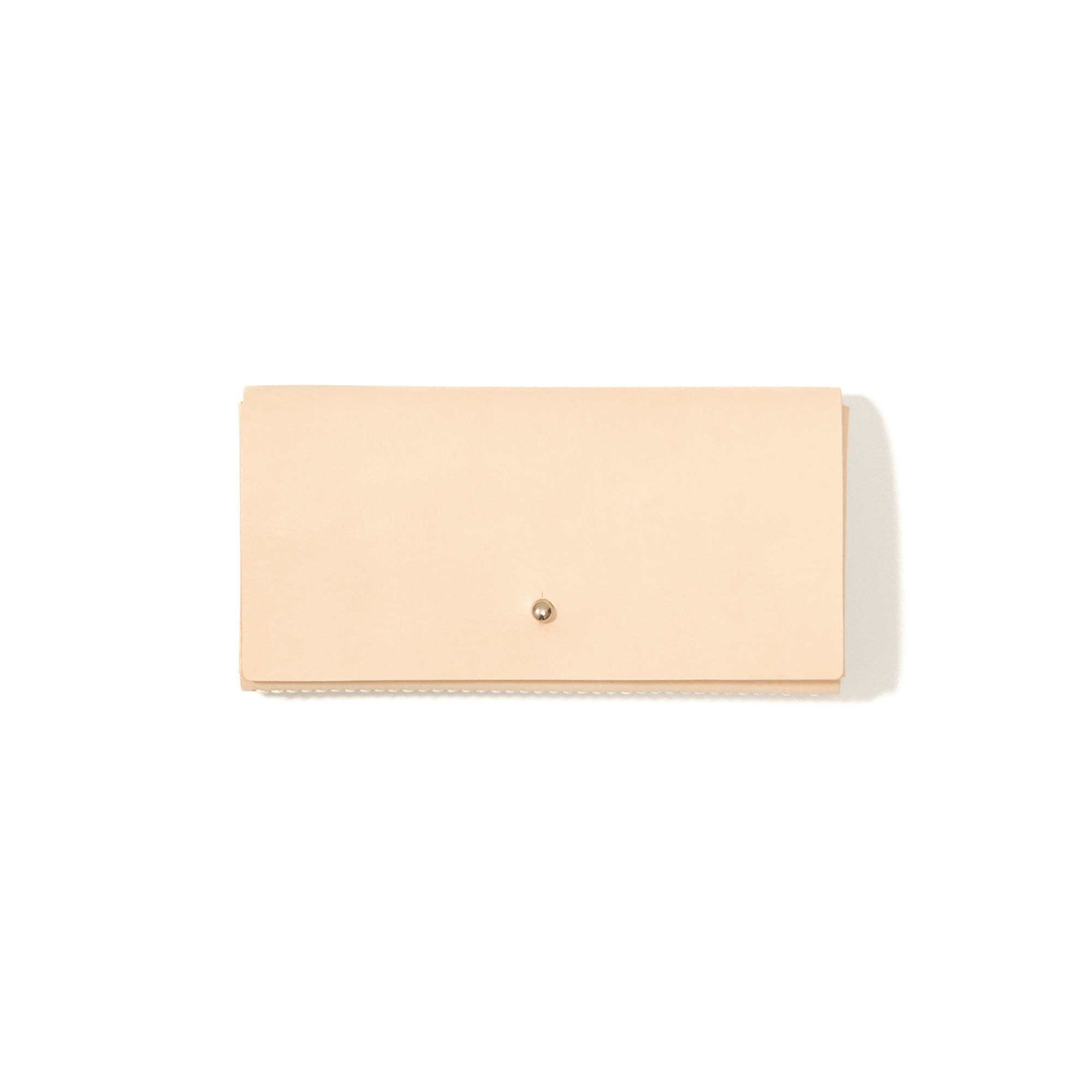 ミニ長財布 Ecru Slim Long Wallet ｜ 日本製 ヌメ革 レザー財布 ミニ財布 ウォレット 革財布 コ