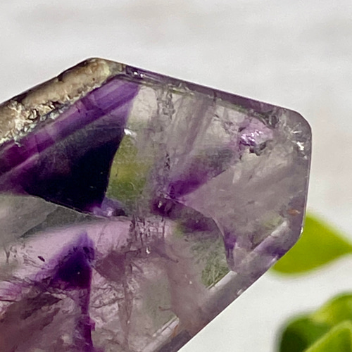 トラピチェアメジスト Big 穴あき ルース 02 天然石 天然色 天然石