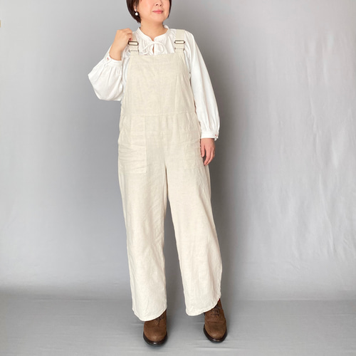 美品オーバーオール サロペット リネンサロペット JOURNAL STANDARD