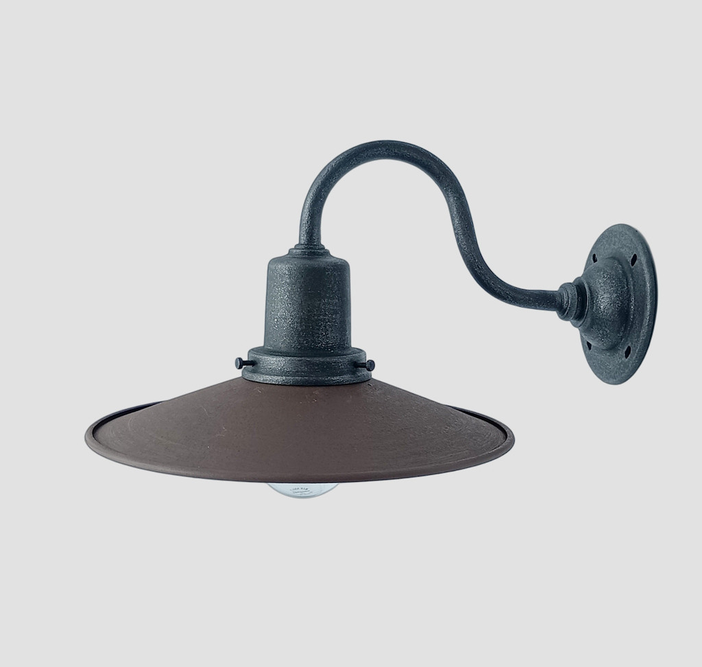 レトロ外灯アイアン　T-E2CO　レトロブラケット照明　店舗照明　玄関照明　ガレージ照明 インダストリアル照明