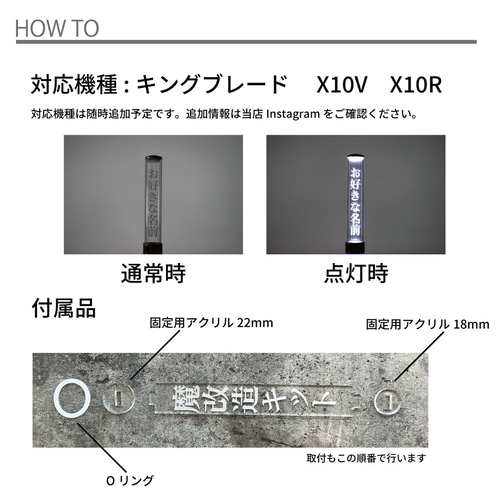 キンブレシート 2枚目 クリア2枚セット キンブレシート オーダー キンブレ シート