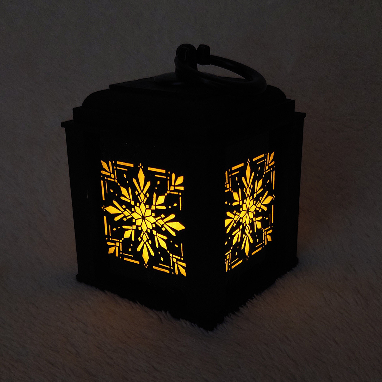 【幾何学模様ランタン】星の輝き３