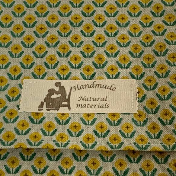 トイレットペーパーホルダーカバー♪リトルフラワー♪イエロー 6枚目の画像