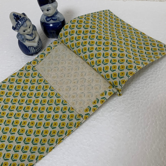 トイレットペーパーホルダーカバー♪リトルフラワー♪イエロー 7枚目の画像