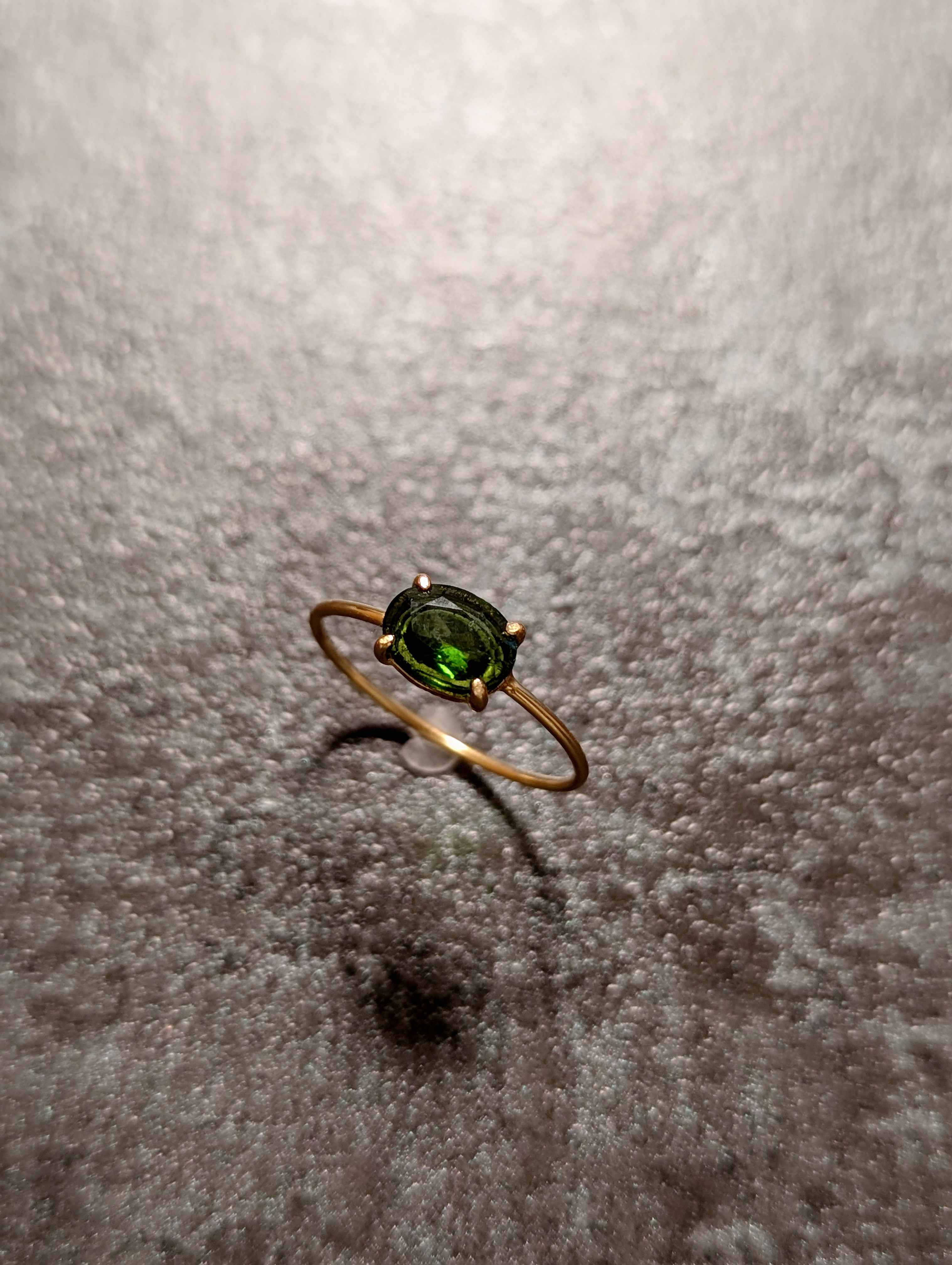 クロムダイオプサイド　リング　天然石　リング　天然石　指輪　フリーサイズリング　誕生石　石　アクセサリー　人気リング