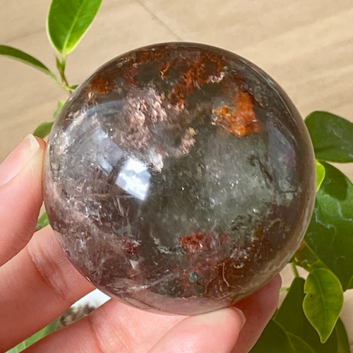 スーパーハイグレード＆レアカラーピンク+ レッド+虹 ガーデンクォーツ