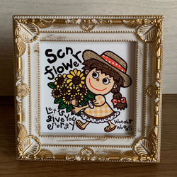 原画作品☆貼り絵【パキポディウムグラキリス】 その他アート wonder