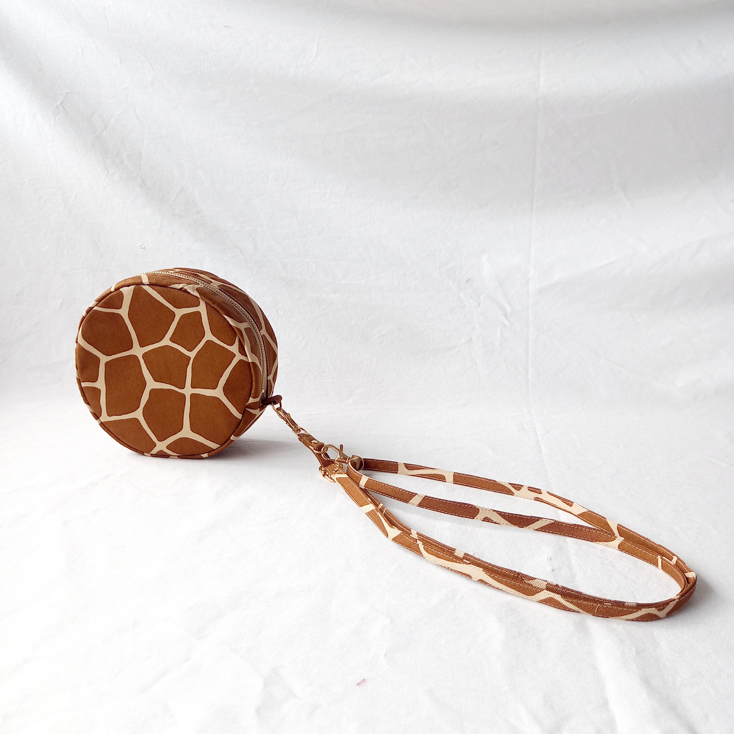 サークル型ポシェット*キリン*まんまるまぁるいポーチ