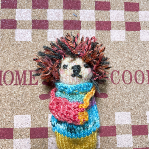 スウェーデンドール ちょい悪ライオン スウェーデンドール ちょい悪ライオン ポシェット付き あみぐるみ eri