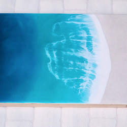 〜Calm waves〜④ 〈レジンアート〉〈オーシャンアート〉〈波レジンアート〉〈レジン〉 3枚目の画像