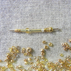 ゴールドアソートビーズ 4枚目の画像