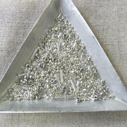 シルバーアソートビーズ 3枚目の画像