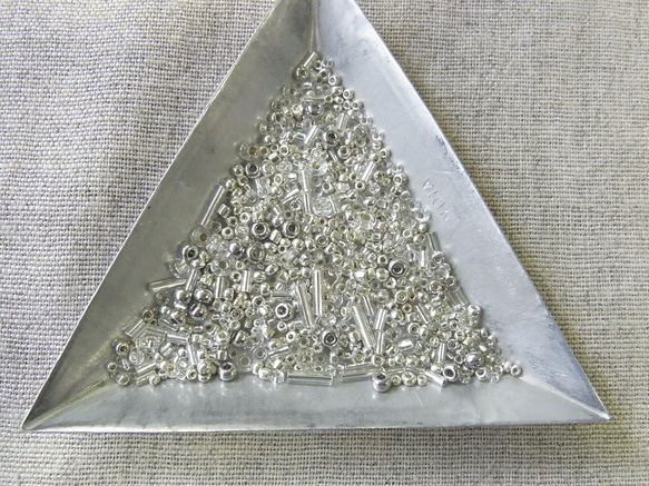 シルバーアソートビーズ 3枚目の画像