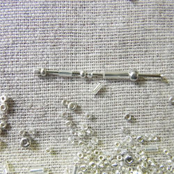 シルバーアソートビーズ 4枚目の画像