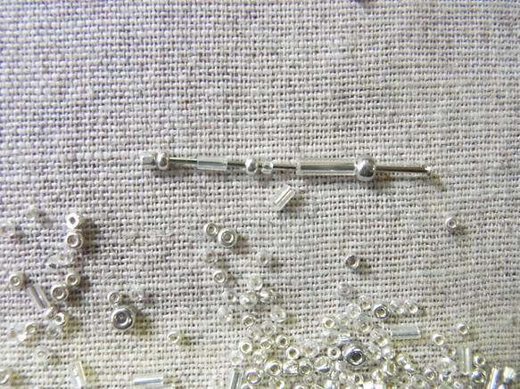 シルバーアソートビーズ 4枚目の画像