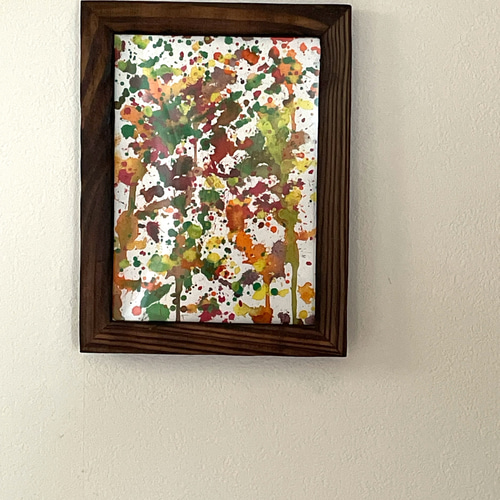 躍動 ドリッピングアート 一点物 絵画 ギャラリーtoteme 通販 18860272