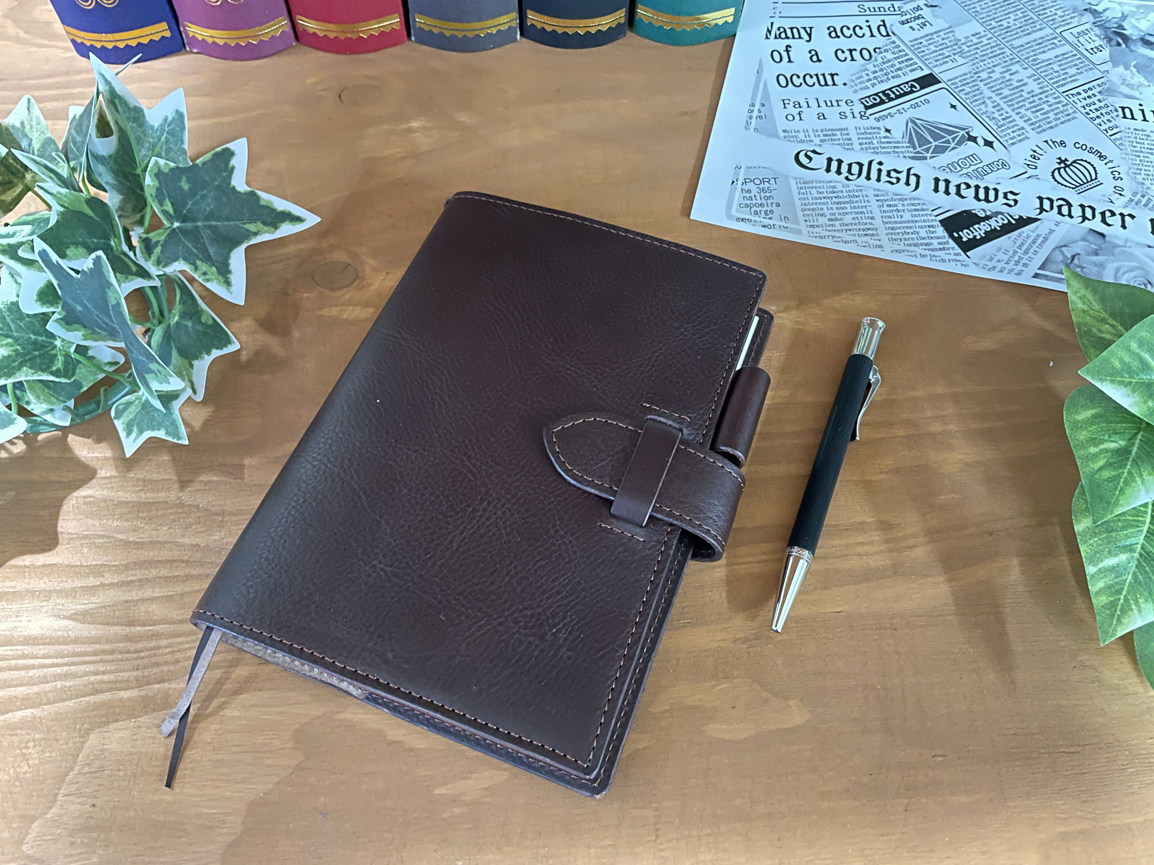 イタリアンレザー手帳カバー（B6）