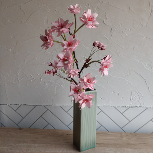 折り鶴亀 春を感じる『桜』 アートフラワー ninnaya〘折り紙の