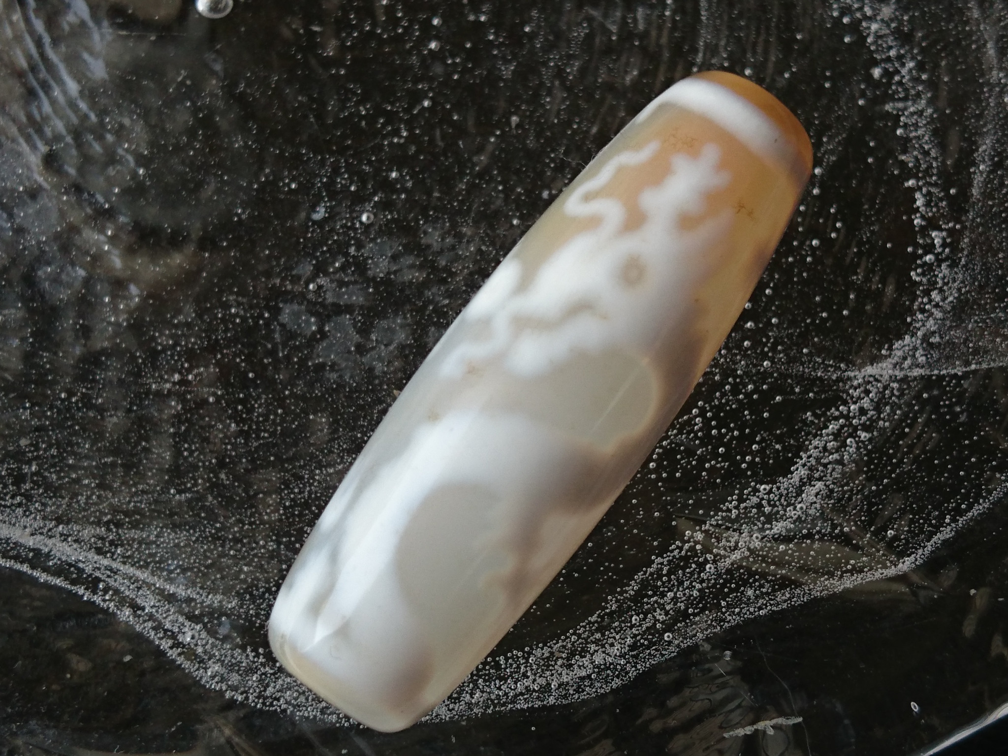 白玉髄✨宝珠双龍神天珠