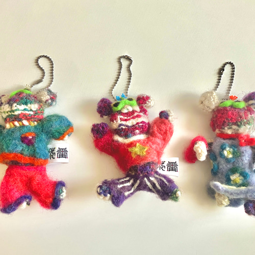 もしかしたらあの人はクマかもしれない人形 羊毛フェルト 茶番 CHABAN