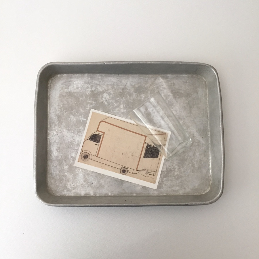 アルミ　古道具 アンティークアルミプレート インダストリアル 古道具 昭和 給食