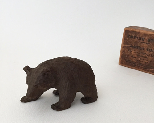 木彫りくま スイスベルン ギフト くまの置きもの 民藝