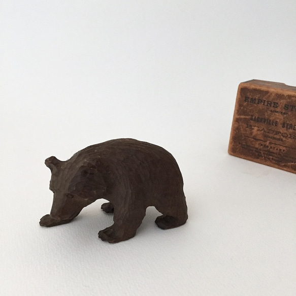 木彫りくま スイスベルン ギフト くまの置きもの 民藝