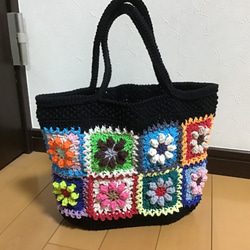 メル２５３３８さま専用ハンドメイド 花モチーフ トートバッグ ２個 dffe1ea61bb1fa62b4c790c0089140