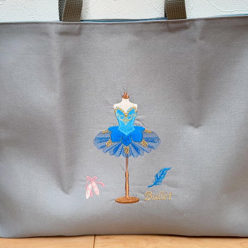 バレエレッスンバッグ 手提げ袋 レッスンバッグ ballet.for_you