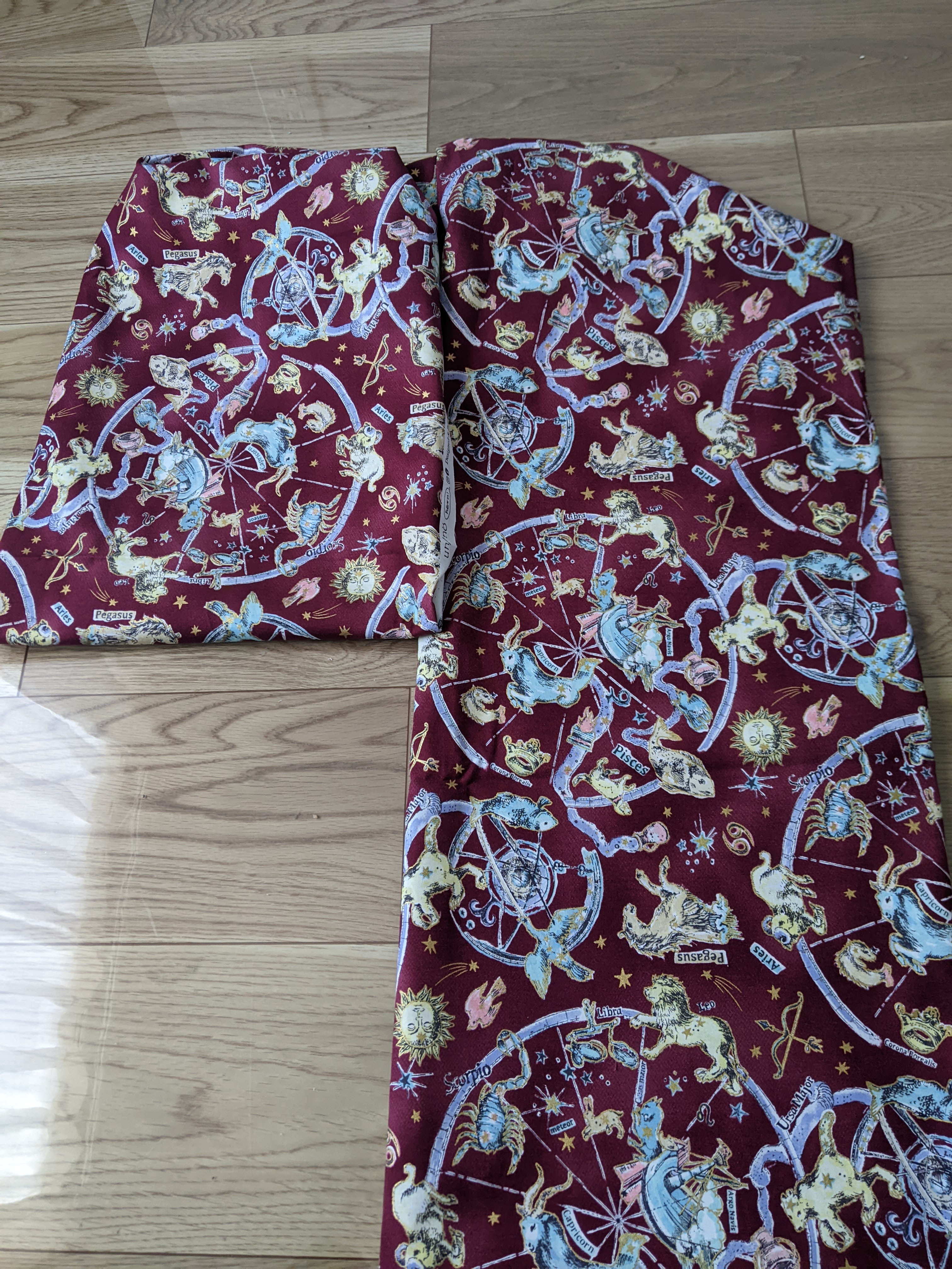 プラネタリウム柄【オーダー生地見本】