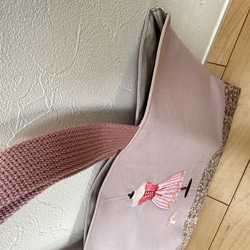 バレエレッスンバッグ　手提げ　 2枚目の画像