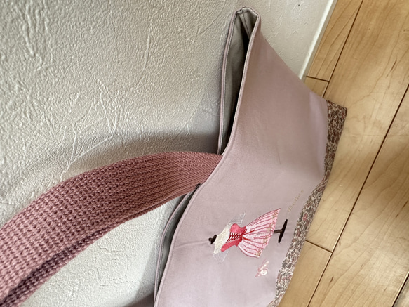バレエレッスンバッグ　手提げ　 2枚目の画像