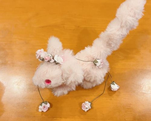 アートドール　ぬいぐるみ　ナマケモノ　ハンドメイド ふと目が合えば 気持ちほぐれる「ナマケモノ？」| kuzoomiko