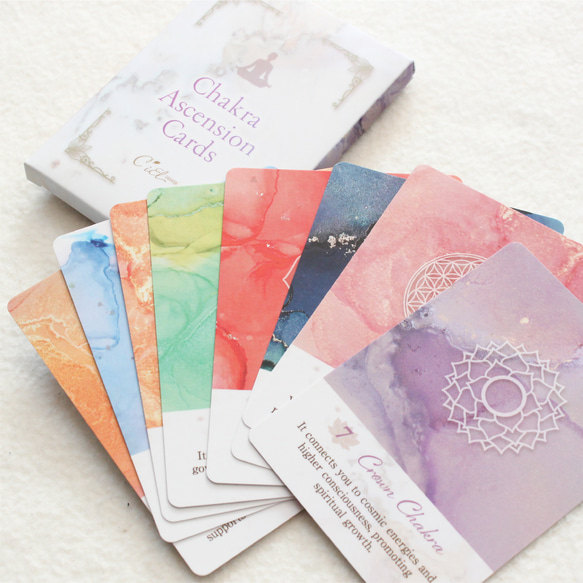 .:+新作.:+ Chakra Ascension Card　〜8つのチャクラ浄化と活性化に〜 15枚目の画像