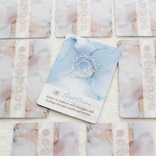Chakra Ascension Card 〜8つのチャクラ浄化と活性化に〜 イラスト C