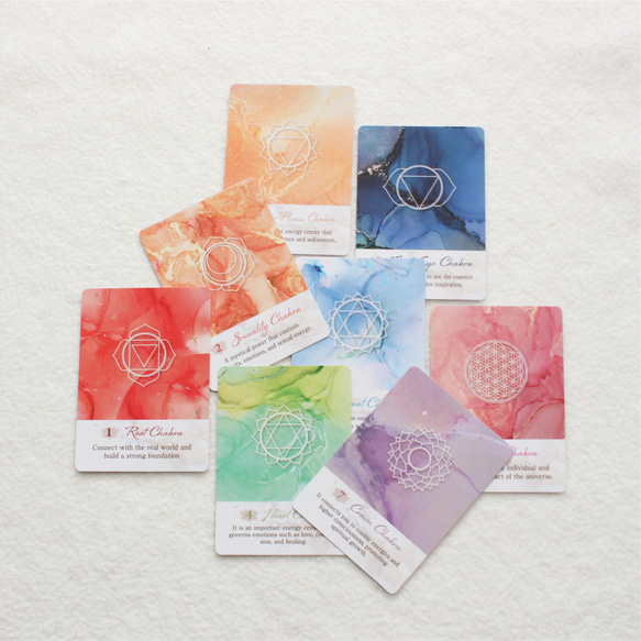.:+新作.:+ Chakra Ascension Card　〜8つのチャクラ浄化と活性化に〜 5枚目の画像