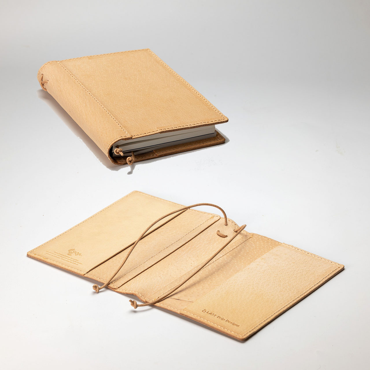 ノートカバー A6 スピンつき ほぼ日対応 豚革 レザー ヌメ革 本革 日々を刻む日記帳 nfl pst Creema店