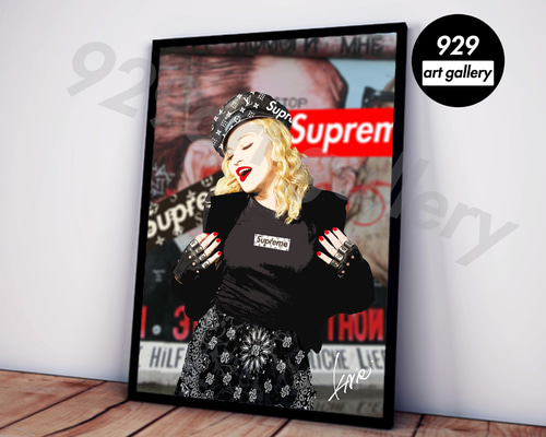 SUPREME type☆オマージュアートインテリアポスター＃156