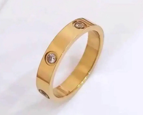 Amazon | 14 KイエローゴールドFilgree Cigar Band Ring (16.3
