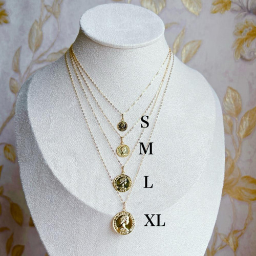 ＊いっさ＊18金 18K K18 コイン ネックレス トップ 刻印 XL 楽天市場】18金 ペンダントトップ k18 コインネックレス 18k