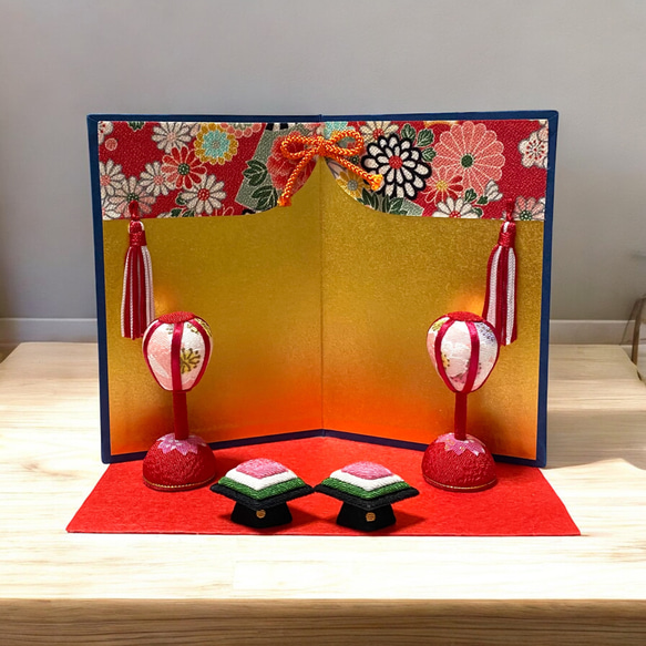 【よん。様】節分飾りK 雛飾り 装飾品 小道具 ちりめん ハンドメイド 楽天市場】ちりめん 雛人形（インテリア・寝具・収納）の通販