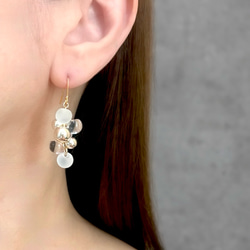 3colorˎˊ˗もこもこ！grappe ピアス/イヤリング⑅*॰ॱ 6枚目の画像